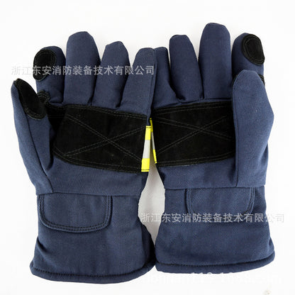 Dongan 02 Navy blue flame retardant gloves(Price please ask customer service)