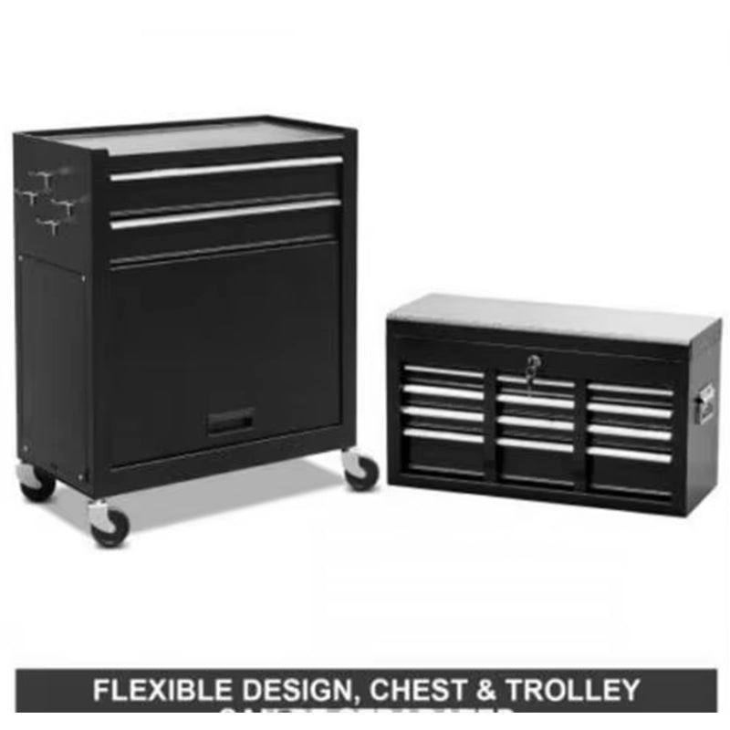 Huitong 220A+B-X(Price please ask customer service)  Car tool cart mobile tool cabinet multi-function drawer