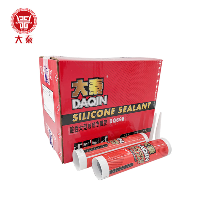 DAQIN  698 acid type special adhesive for glass  Acid large glass special adhesive glass adhesive acid anti mold high-strength acid adhesive