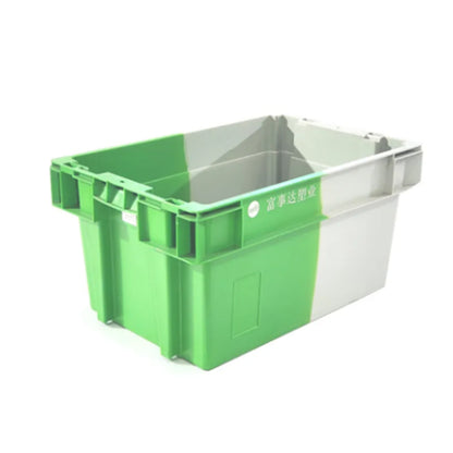 fushida Two-color flip nested solid box（Starting batch 500） Industrial air turnover box thickened color logistics box