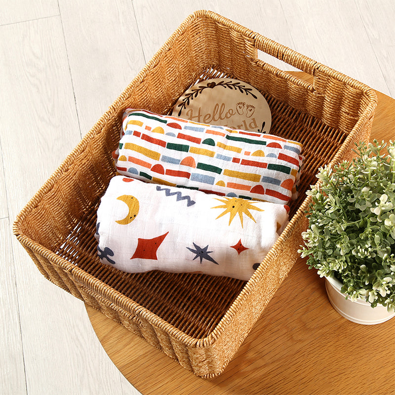 TIANXIU  Gauze blanket  Thickened mite resistant, antibacterial, waterproof, breathable and machine washable