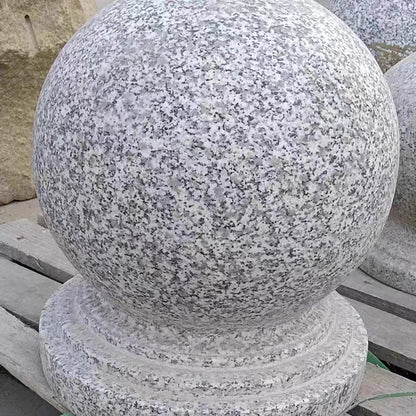 Xinyu Granite barricade ball series(Price please ask customer service)  Outdoor stop stone granite stone pier