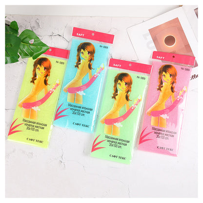 SHALI  Export Russian bath towel men bath towel household does not hurt the skin behind the back rubbing ladies long sauna towel