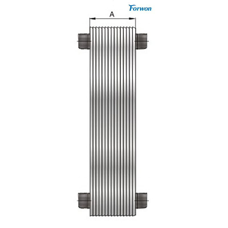 FENGHUANG  Brazed plate heat exchanger FHC030  Machine oil water cooling heat exchanger hydraulic oil heat dissipation  Dry machine Heat exchanger, stack machine, plate change