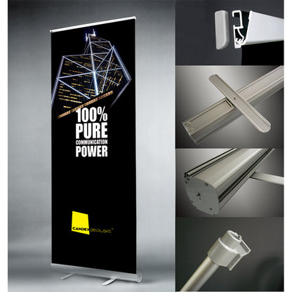 CANDEX DISPLAYS  Roll-up banners