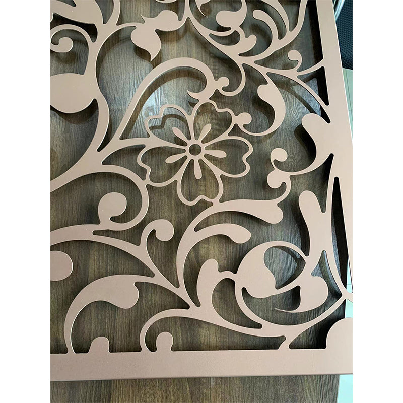 Xinlvtu Craft carving board1.5mm, 2.0mm, 2.5mm, 3.0mm, etc., the size can be customized(Price please ask customer service)  Perforated aluminum veneer decorative plate hollow plate