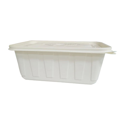 JINGLIANG  Biodegradable Square Lunch Box  Thickened disposable lunch box bento box