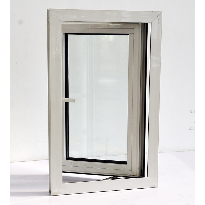 JIEJIE  50 series ordinary outward opening window   PVC laminated glass soundproof window with inner opening
