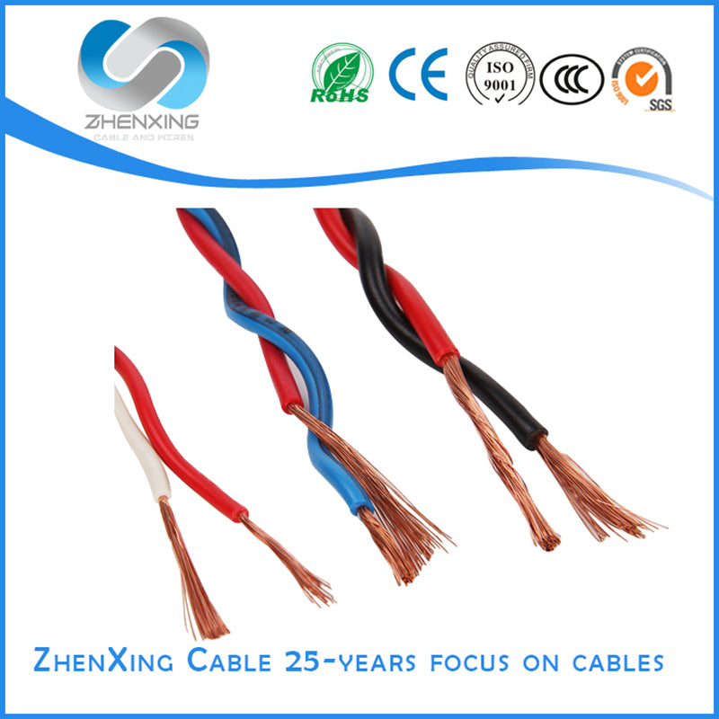 ZHENXING  Flexible cables for stranded connections with copper-core PVC insulation  High Precision Oxygen Free Pure Copper Flexible Wire Oxidation Resistant Flexible Wire