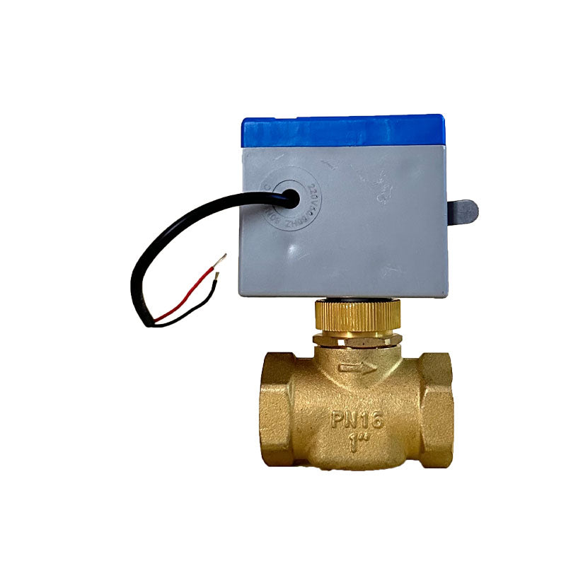 Bozheng Electric stop valve 20(Brass 59-1)(Price please ask customer service) Fan coil electric valve