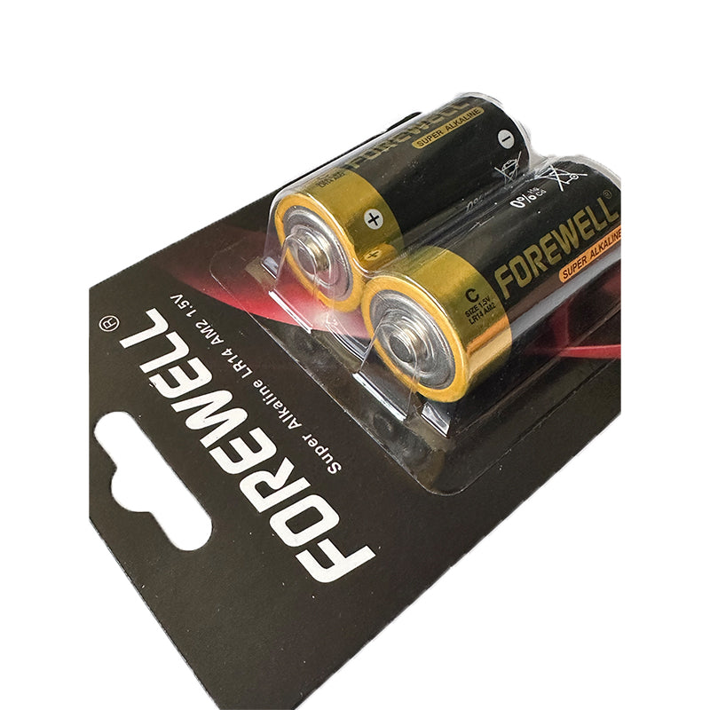 Weihe Alkaline dry cell LR14,2B  Durable, mercury-free and environmentally friendly