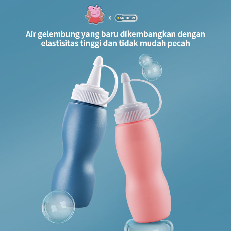 HUALONG  Peppa Pig license Smoke bubble wand