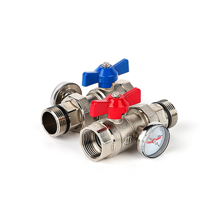 HUIBO  Water distributor inlet and return valve HB-05216  1”