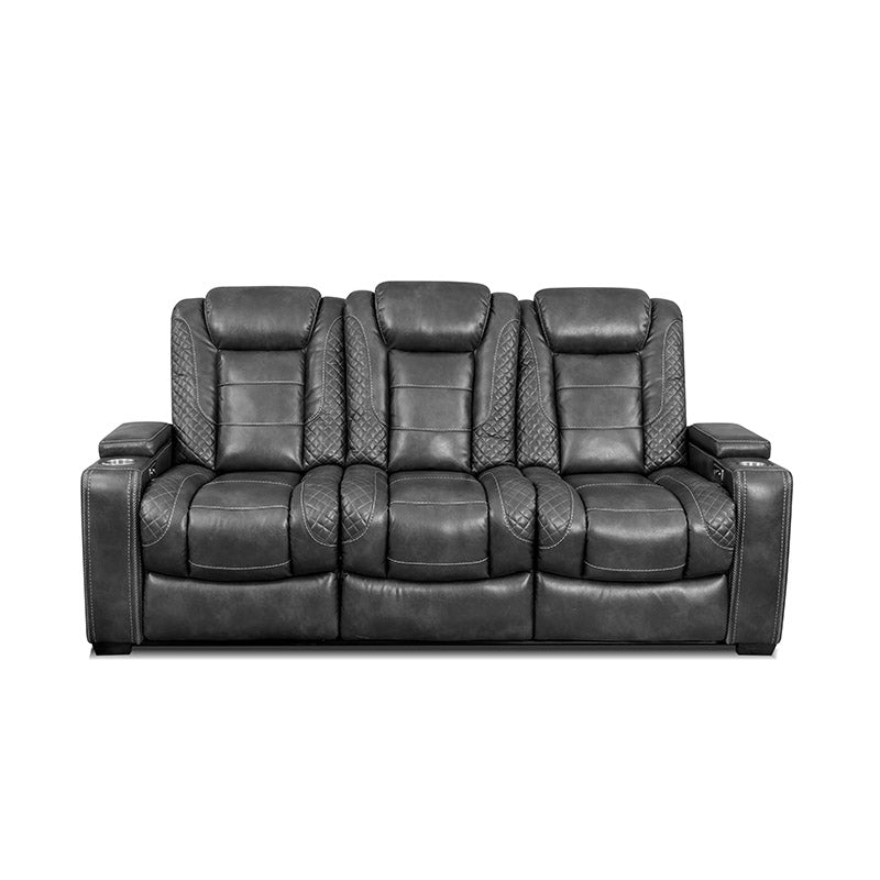 CHUANYANGJIASI  820012T triple + double + single double electric sofa First class space single person sofa, lazy person leisure sofa, multifunctional electric living room sofa