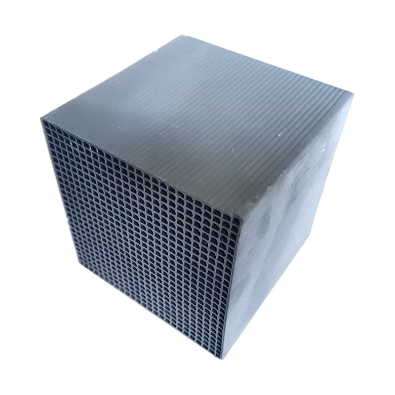 HuaJi Industrial waste gas treatment paint spray booth filtration honeycomb activated carbonStarting lot size 5 tons(Price please ask customer service)Environmental Protection Exhaust Gas Treatment