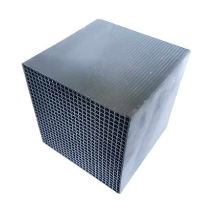 HuaJi Industrial waste gas treatment paint spray booth filtration honeycomb activated carbonStarting lot size 5 tons(Price please ask customer service)Environmental Protection Exhaust Gas Treatment