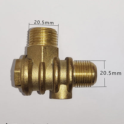 Shengjin Straight line oil-free air compressor accessories copper check valve, iron carbon steel elbow (Price please ask customer service)