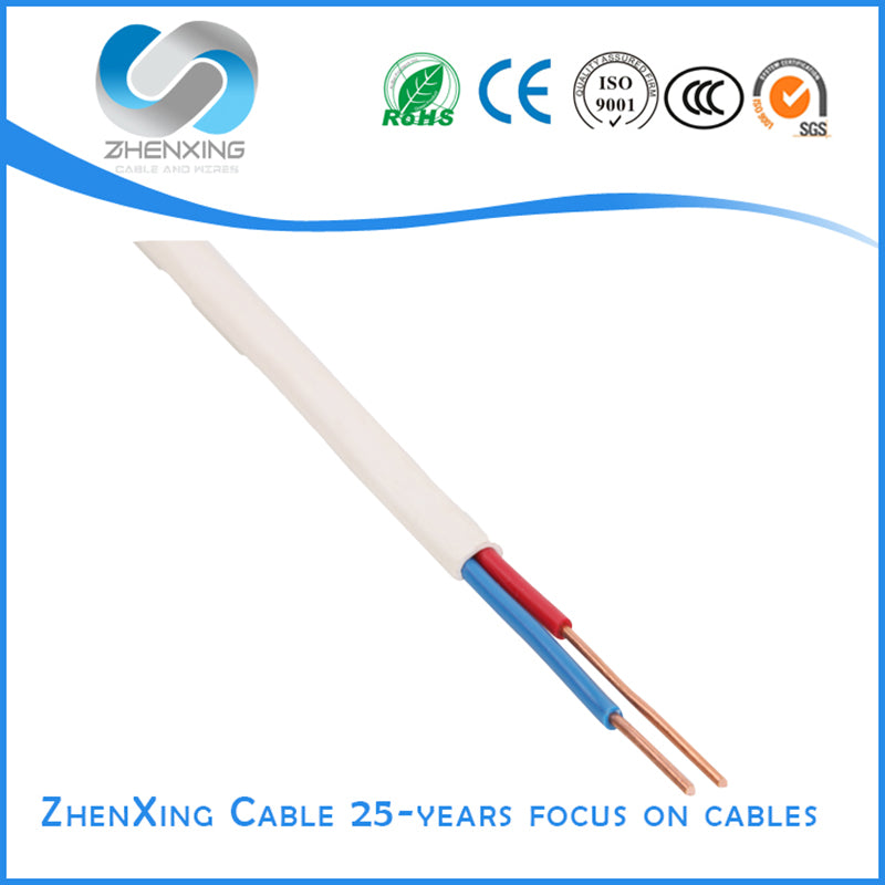 ZHENXING  Copper core PVC insulated PVC sheathed flat cable  Household wire soft wire sheathed wire Pure copper sheathed wire