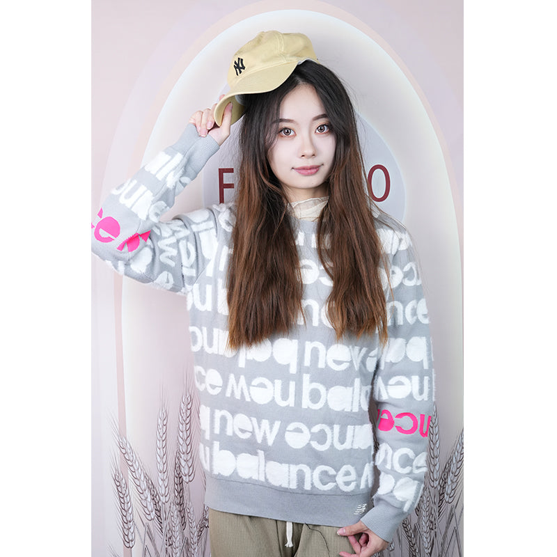 XITAI  knitted garment 05  Japanese tide loose sweater round neck spring and fall models sweater thickened hoodless tops female