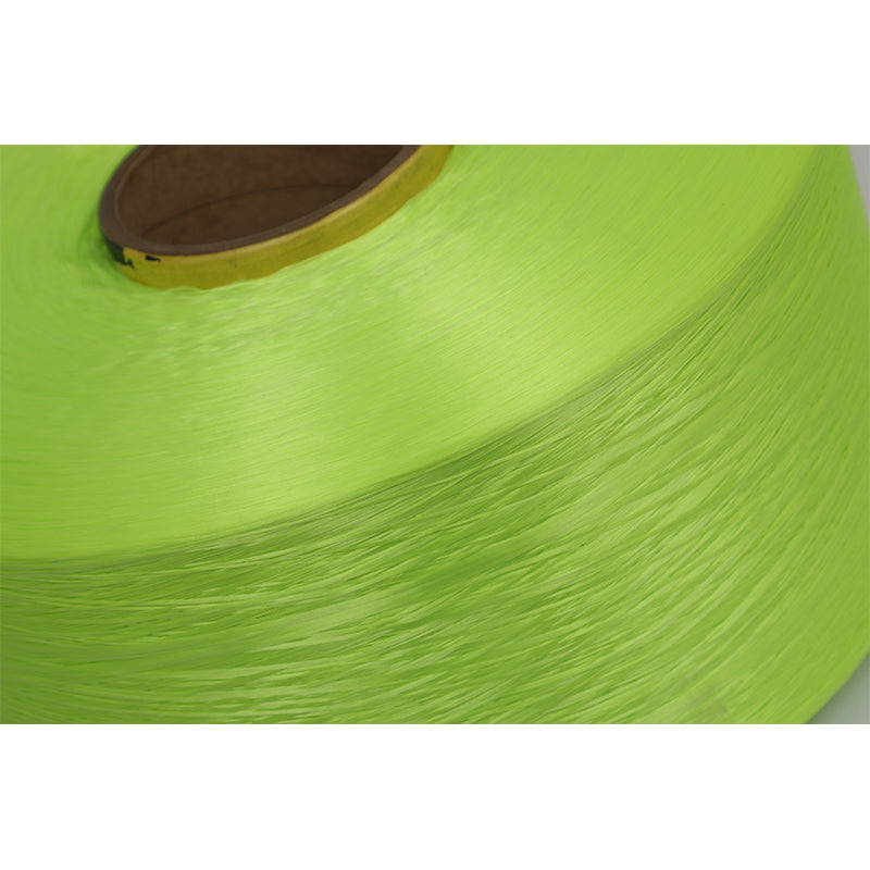 HONGYANGXIN  840D fluorescent green polypropylene yarn  Flame retardant polypropylene waterproof polypropylene