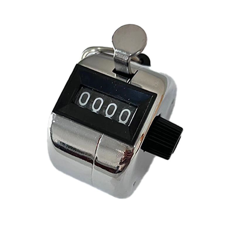 JINGYE  Hand Push Counter SJ504  Color plastic steel counter manual passenger flow metal counter
