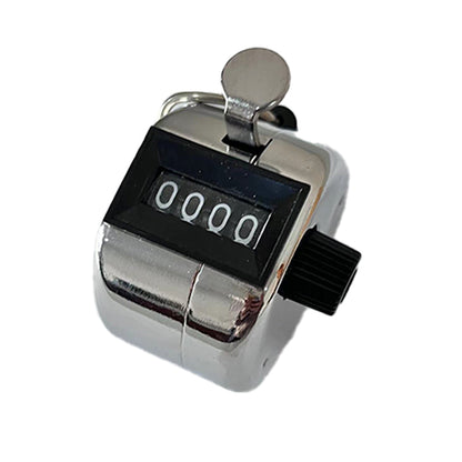 JINGYE  Hand Push Counter SJ504  Color plastic steel counter manual passenger flow metal counter