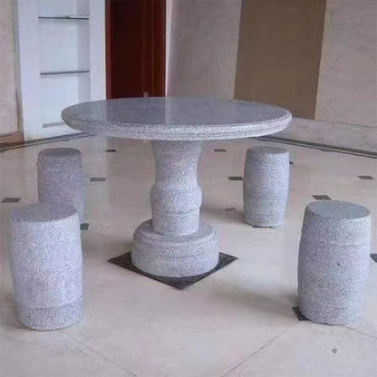 Xinyu Granite table series(Price please ask customer service)  Outdoor marble table Park stone table