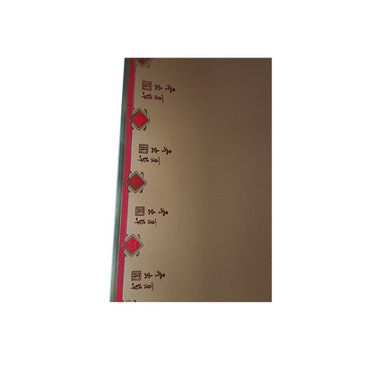 HUAGANG  Cordyceps (Red Medium) Splicing Paper