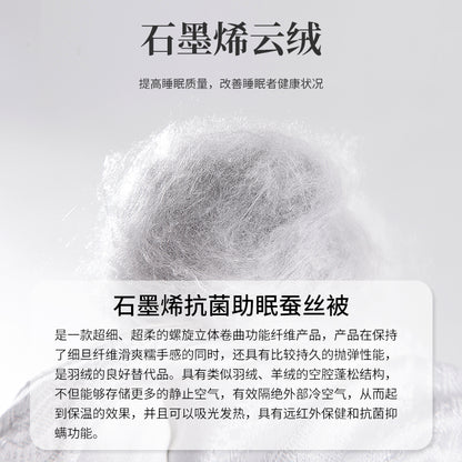 HuangHe Yuho Graphene Silk Quilt(Prices negotiable for bulk orders)Seasonal Antibacterial