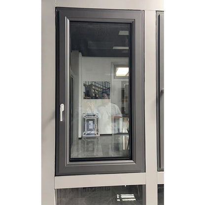 JIEJIE  68 series heat-insulated broken bridge diamond yarn integrated window