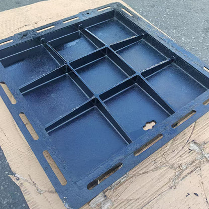 Honghua Ductile cast iron manhole cover 600*600 Manhole Covers Fire valve manhole cover