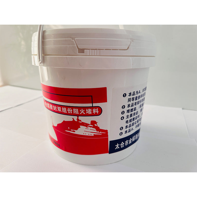 JINMAO  Cable seal fire retardant packing  Two component flame retardant and plugging material for cable sealing, inorganic cable sealing filler