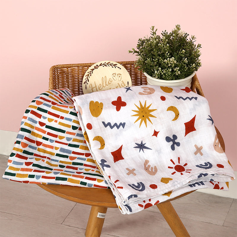 TIANXIU  Gauze blanket  Thickened mite resistant, antibacterial, waterproof, breathable and machine washable