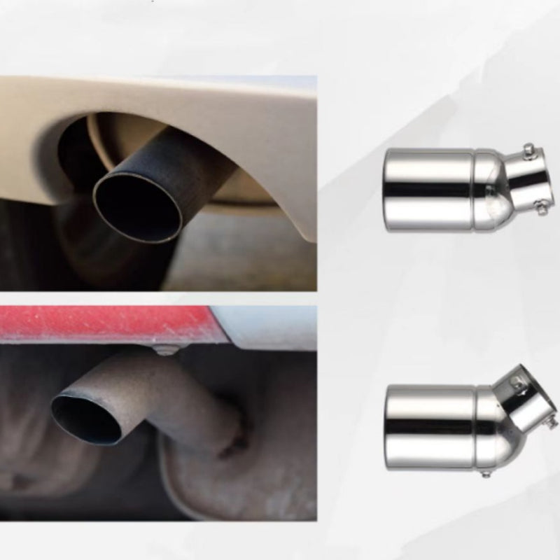 ChangXin K286 Car exhaust round tailpipe 89mm*160mm stainless steels heat-resistant thicken
