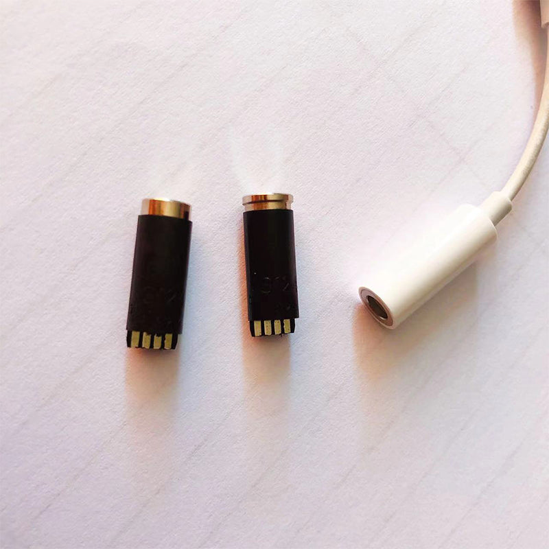 JIAJING  Single-sided welded quadrupole receptacle   High quality headphone pin, headphone power interface plug, headphone male head