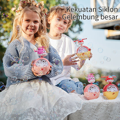 HUALONG  Super Fly licensed Fun Cyclone bubble machine