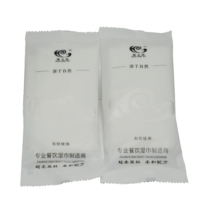 JieYa Sea Talk Wet Towel High-end restaurants and hotels  Portable