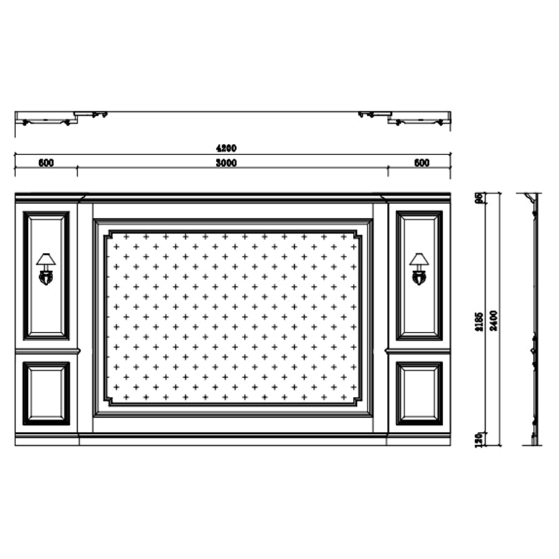 HANLA  TV background wall customization