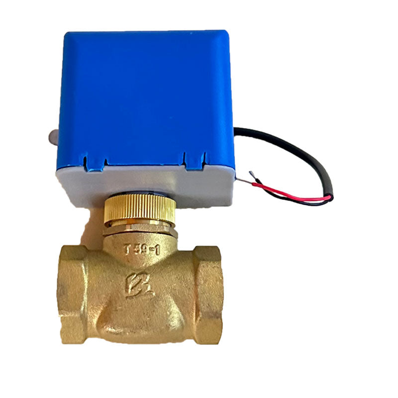 Bozheng Electric stop valve 20(Brass 59-1)(Price please ask customer service) Fan coil electric valve