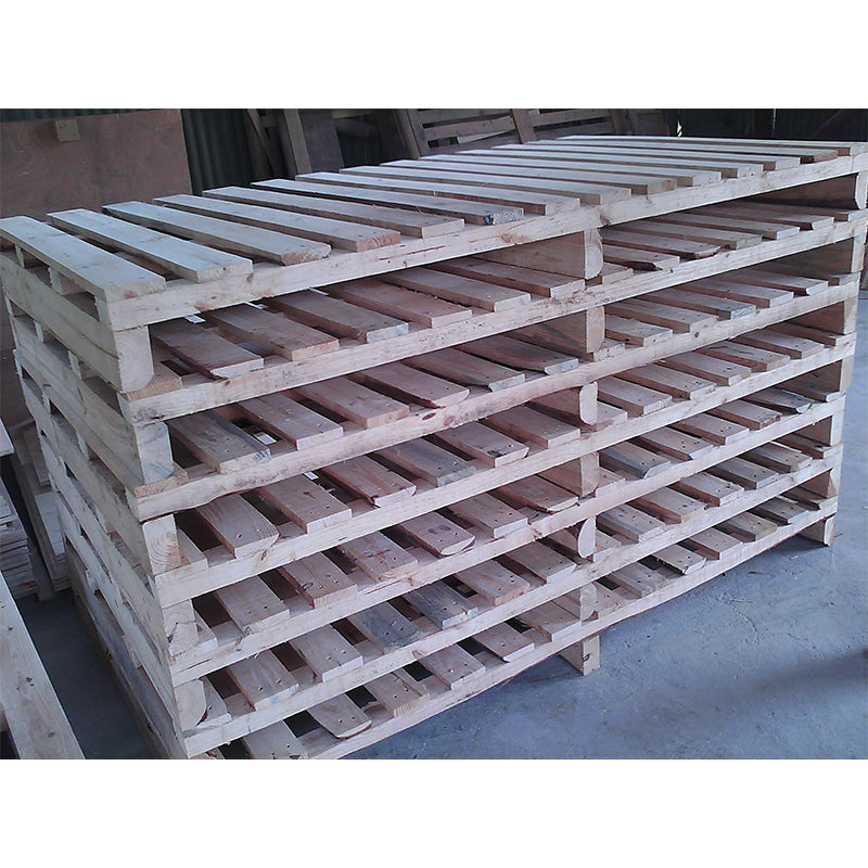 Yuanyuan Two sides into the fork wooden pallet shelves(Price please ask customer service)  Fumigation-free outlet moisture-proof mat