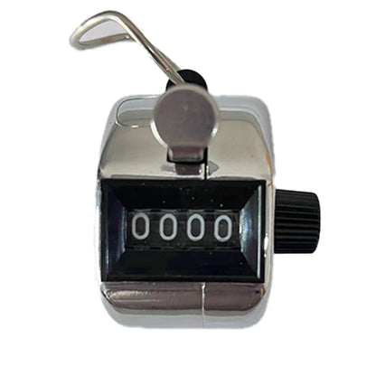 JINGYE  Hand Push Counter SJ504  Color plastic steel counter manual passenger flow metal counter