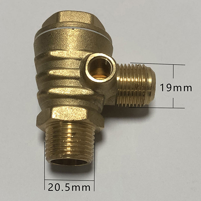 Shengjin Straight line oil-free air compressor accessories copper check valve, iron carbon steel elbow (Price please ask customer service)