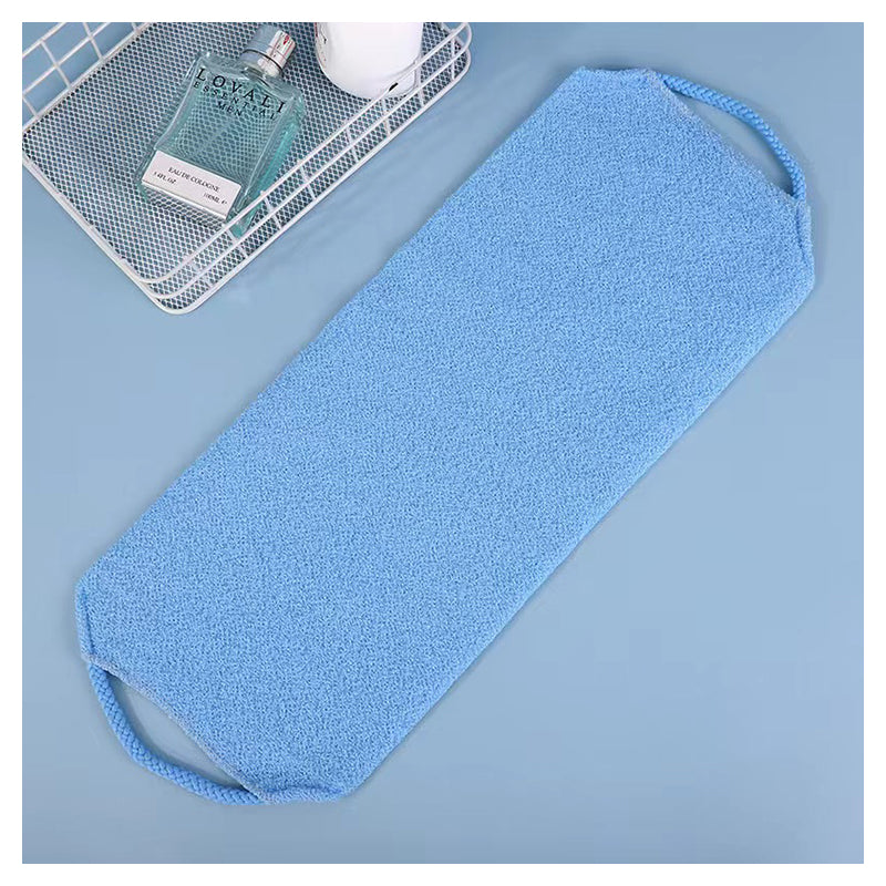 SHALI  Stretchable Back Strip, Stretchable Bath Towel, Long Sauna Towel Bath Towel  Thickening and exfoliating