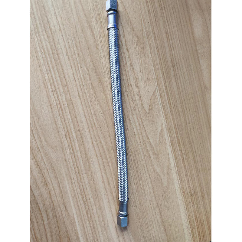 Shengjin Mute oil free air compressor inlet and outlet gas metal high pressure hose M14*1.5 Connector/pipe diameter Φ15mm,(Price please ask customer service)