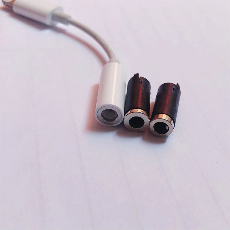 JIAJING  Single-sided welded quadrupole receptacle   High quality headphone pin, headphone power interface plug, headphone male head