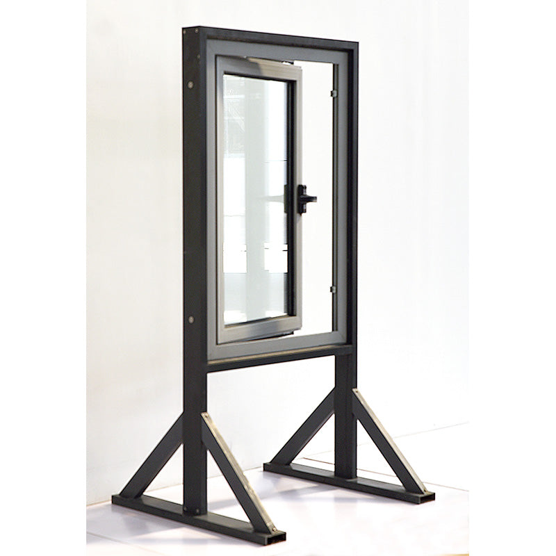 JIEJIE  50 series ordinary outward opening window   PVC laminated glass soundproof window with inner opening