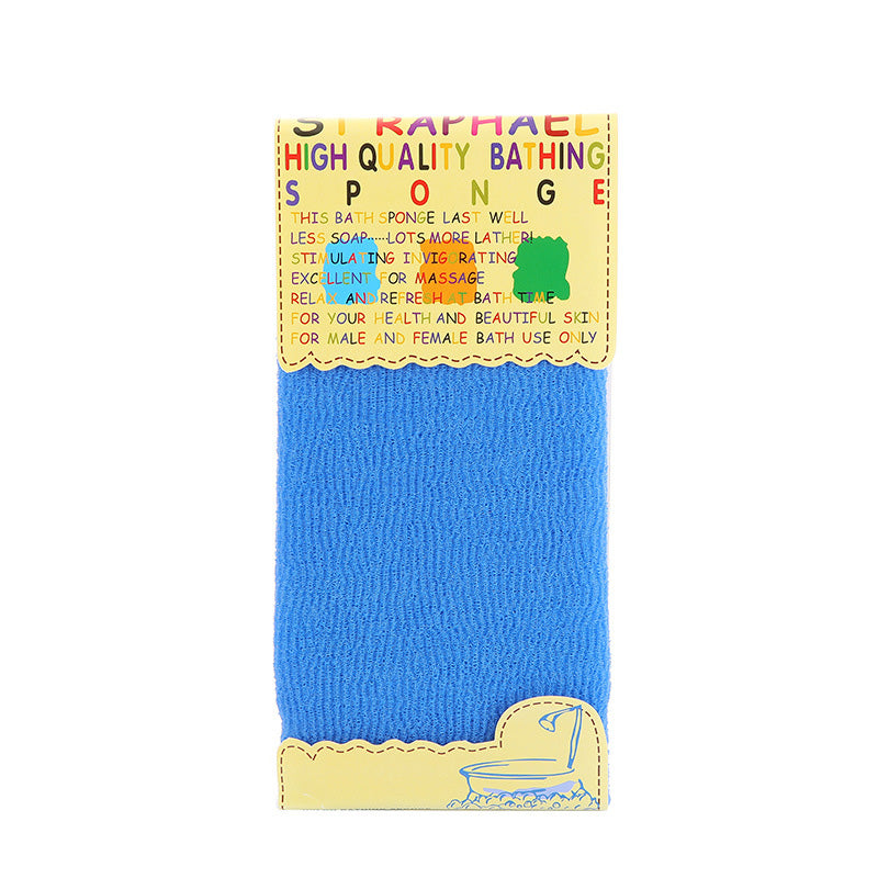 SHALI  Hardened sand nylon bath towel cross-border export long rubbing towel powerful cleaning mud rubbing ash sauna towel