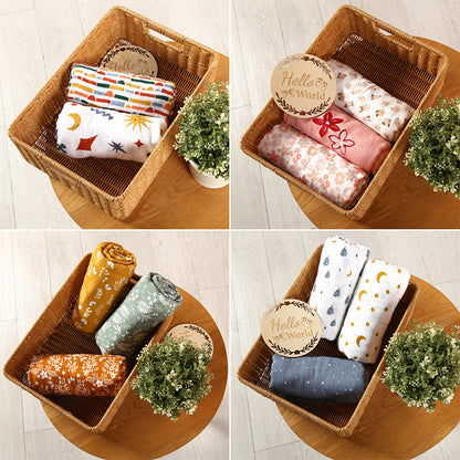 TIANXIU  Gauze blanket  Thickened mite resistant, antibacterial, waterproof, breathable and machine washable