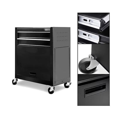 Huitong 220A+B-X(Price please ask customer service)  Car tool cart mobile tool cabinet multi-function drawer