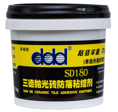 SANDE  Polished Tile Anti-Fall Bonding Agent SD-180 one-component adhesive  Dukungan perekat yang ramah lingkungan, nyaman dan kuat Penyangga Ubin Super Kuat